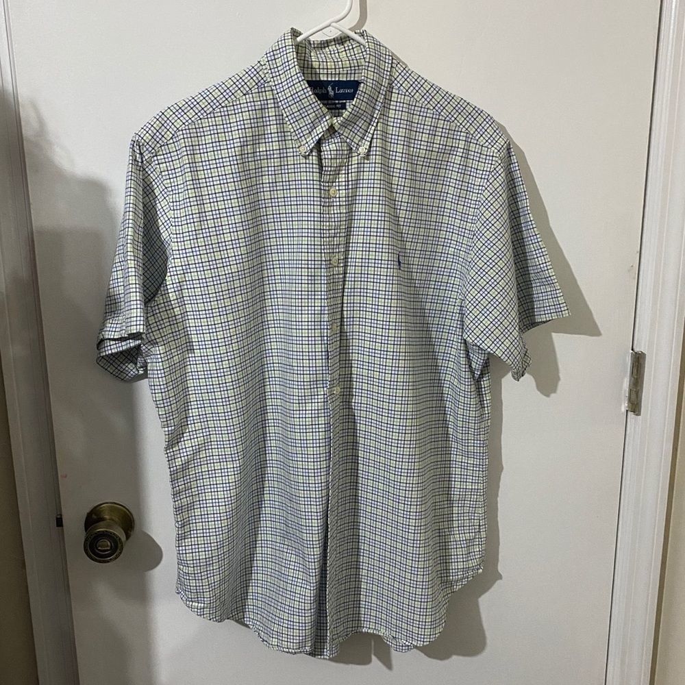 Polo Ralph Lauren Short Sleeve Button Down Size 16